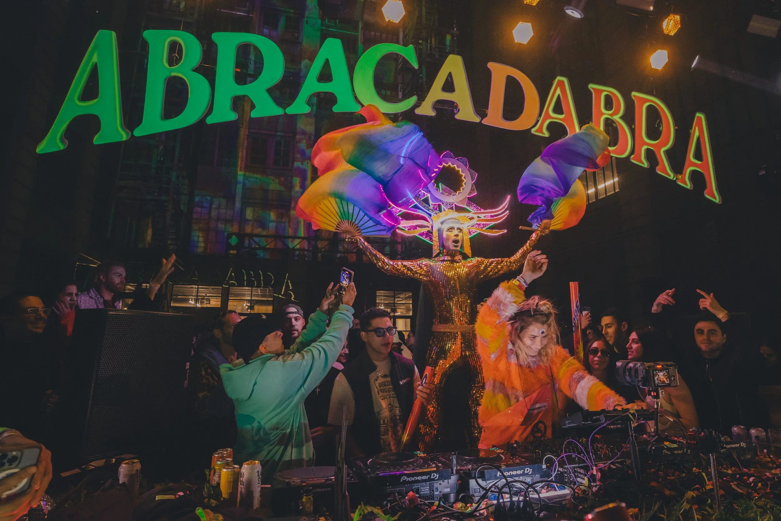 ABRACADABRA TV live stream set with DJ performing on Twitch