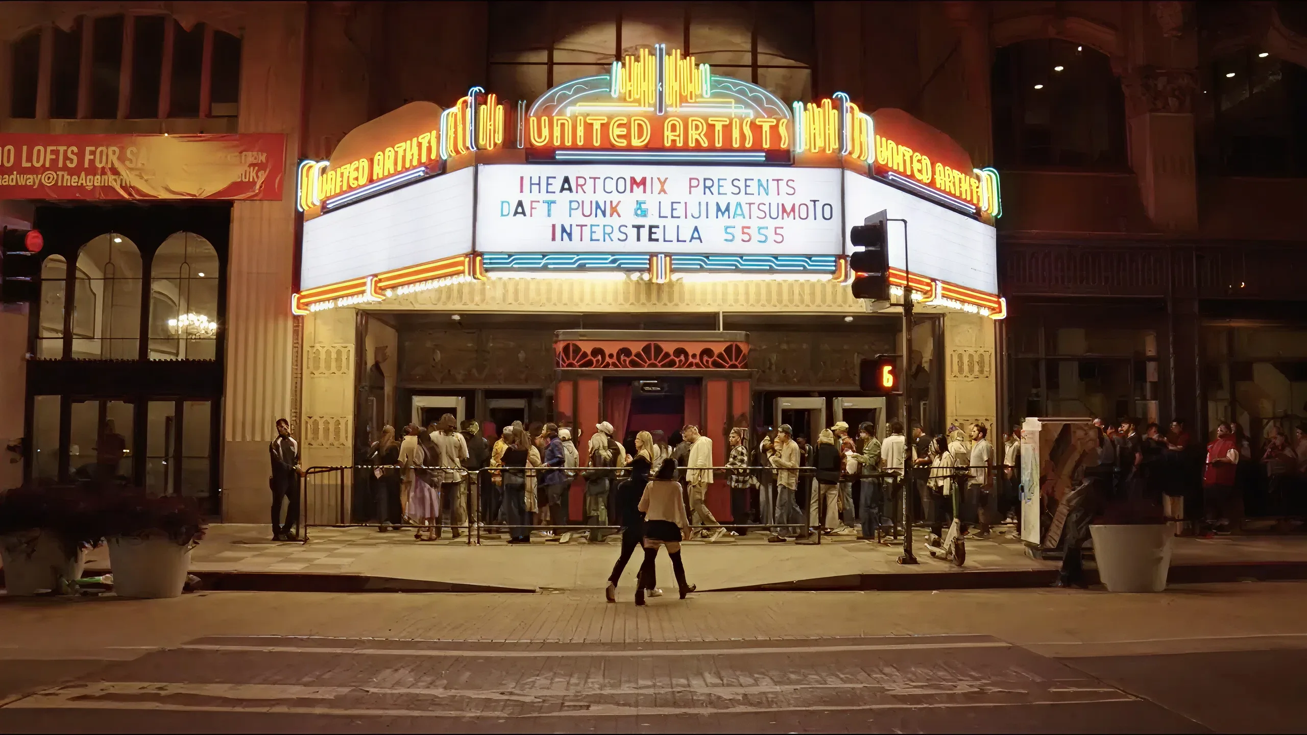 Interstella 5555 premiere visuals for the Daft Punk campaign